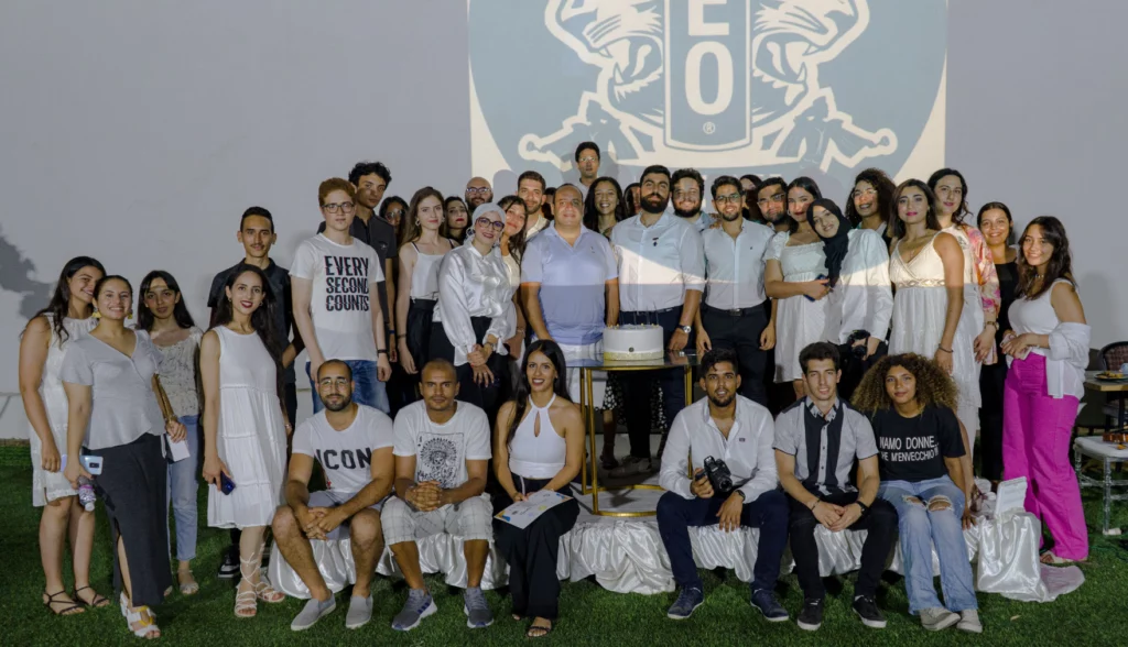 Photo Du Groupe LEO Club Hammamet lors de la cérémonie